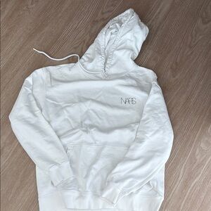 NARS White Hooded Sweater XXL - brand new
